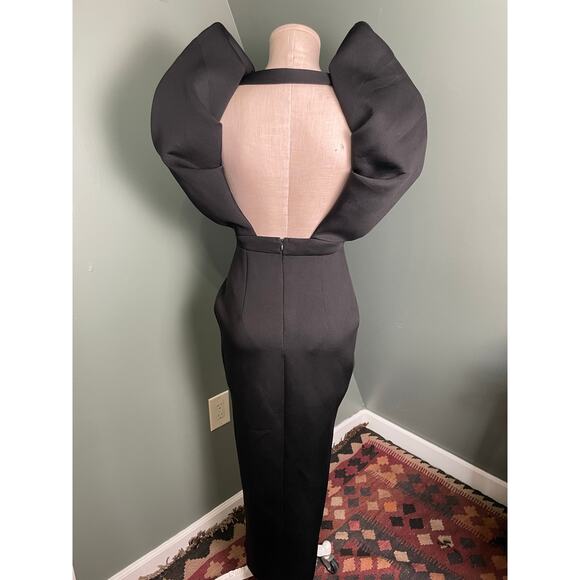 Mable Formal Black Vneck Dress. Size small. Great condition. - Picture 7 of 9